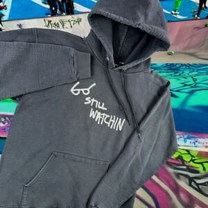 Thrasher Hoodie Men S‎ Jake Phelps RIP Pullover Skate Still Watchin Graphic Blk